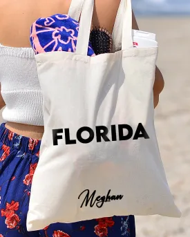 Florida Tote Bag - City Tote Bags