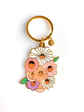 FLOWER BUNCH KEYCHAIN