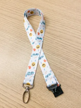 Funky Tunes Lanyard