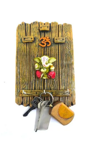 Ganesha Key Holders in Various Abstract Designs unique Gifts Utility Tamrapatra