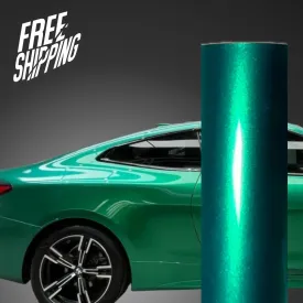 Gloss Metallic Isle of Man Green Car Wrap