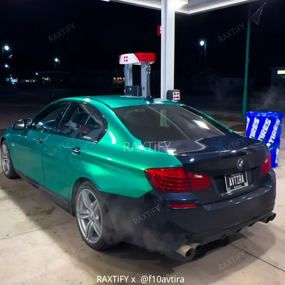 Gloss Metallic Isle of Man Green Car Wrap