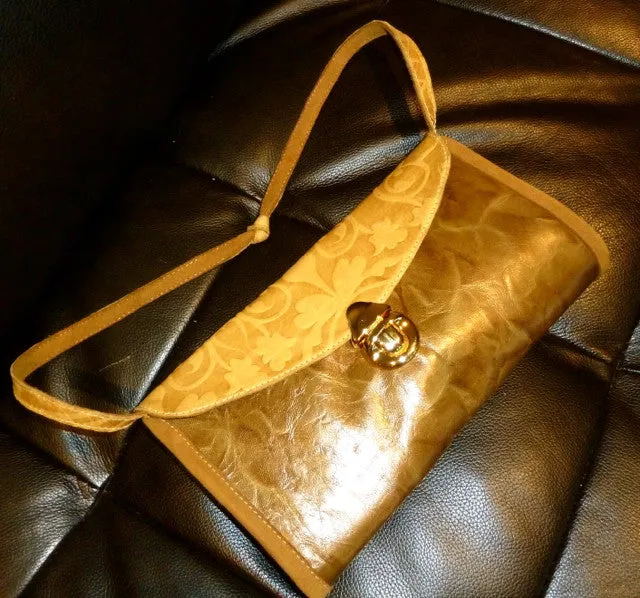 Golden Large Handbag