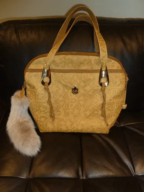 Golden Large Handbag