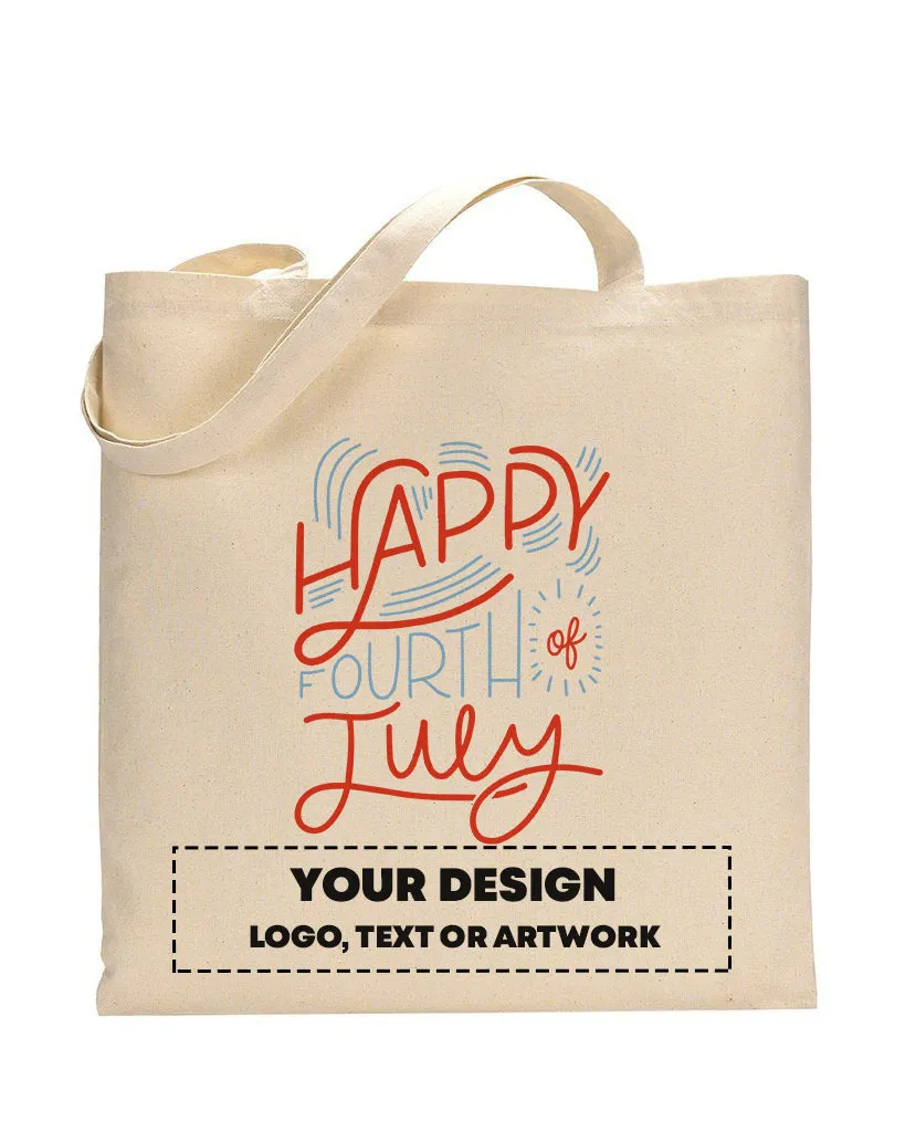 Happy Fourth July Tote Bag - 4th Of July Tote Bags