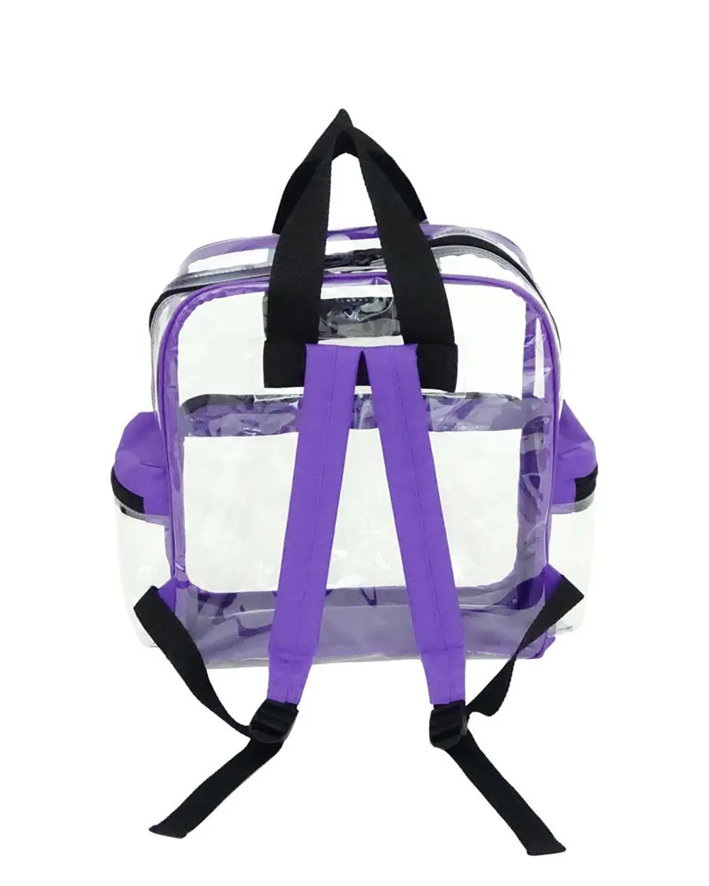 Heavy Vinyl Polyester Clear Backpack