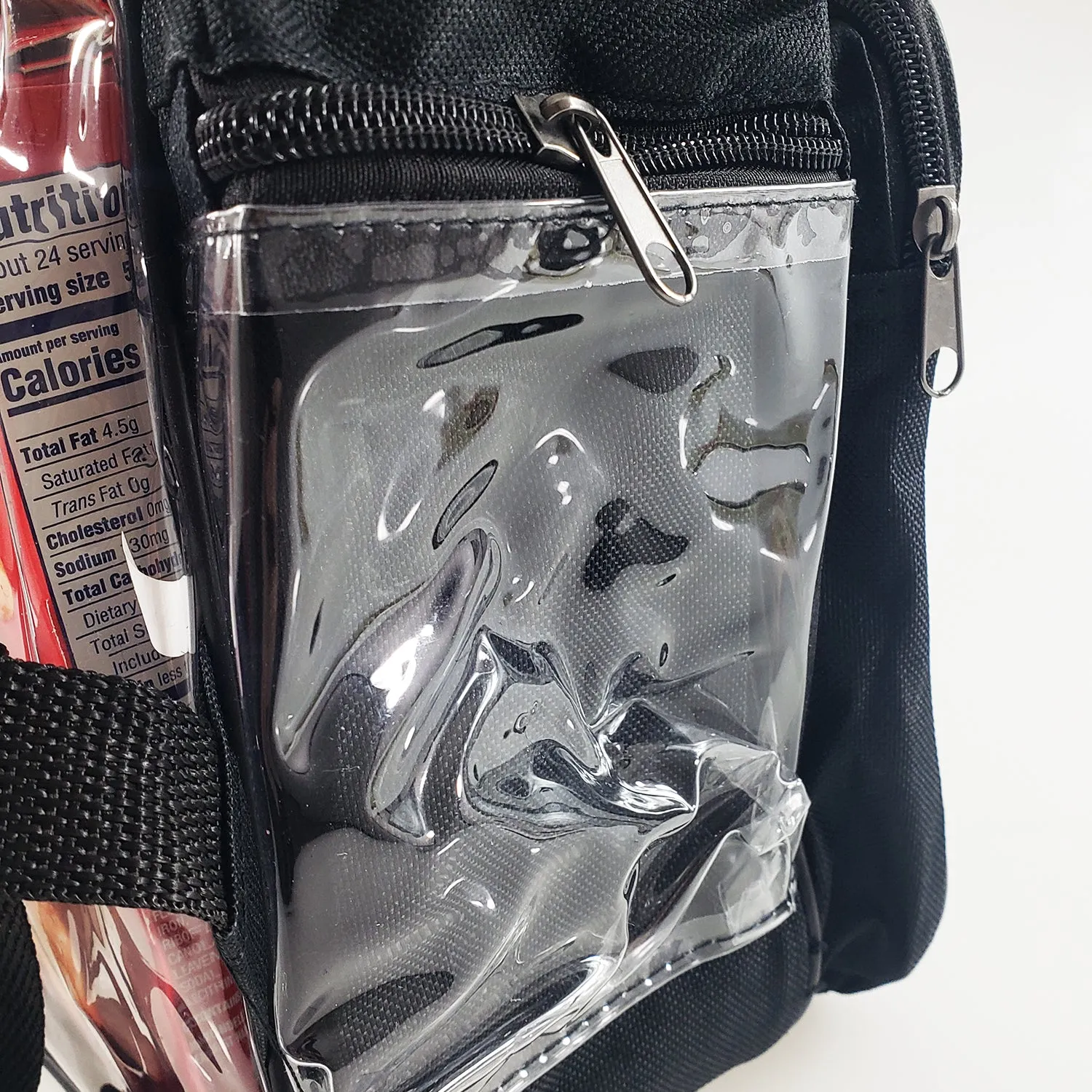 Heavy Vinyl Polyester Clear Backpack