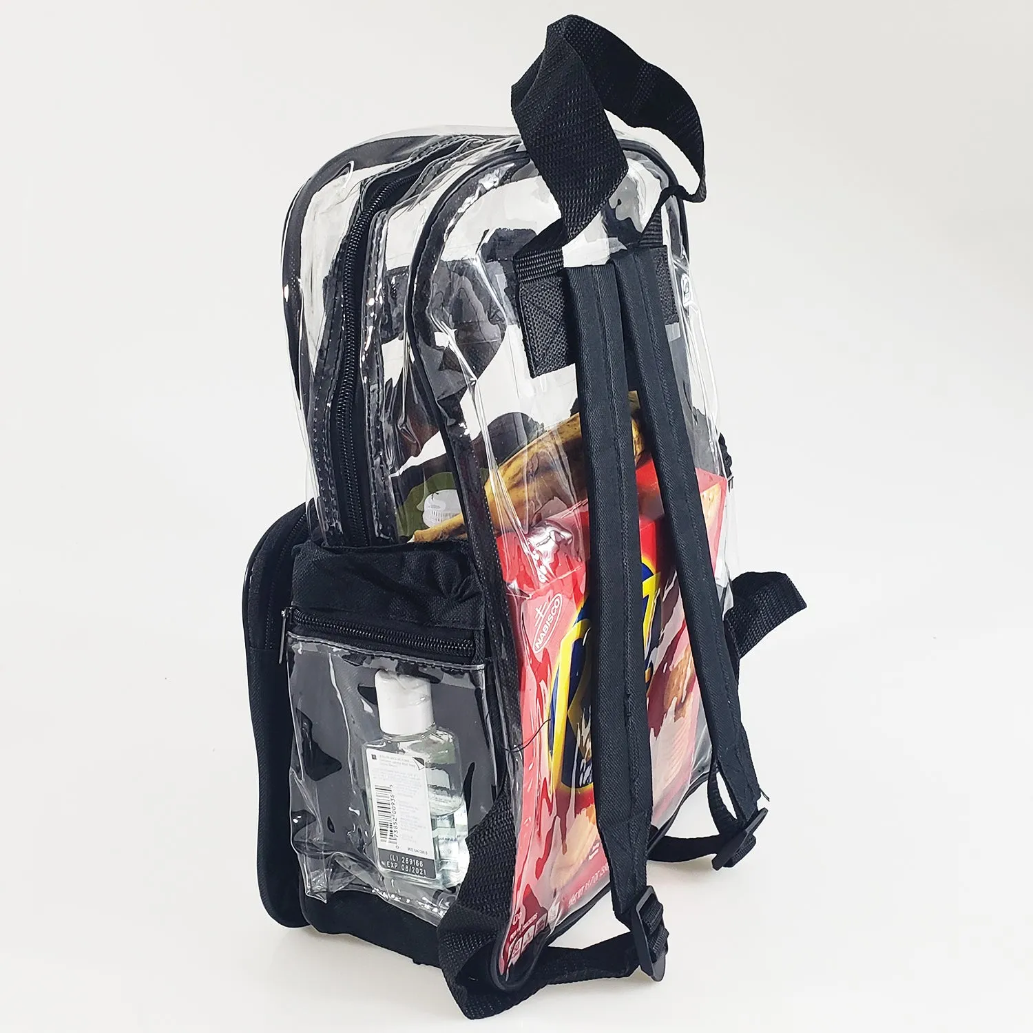 Heavy Vinyl Polyester Clear Backpack