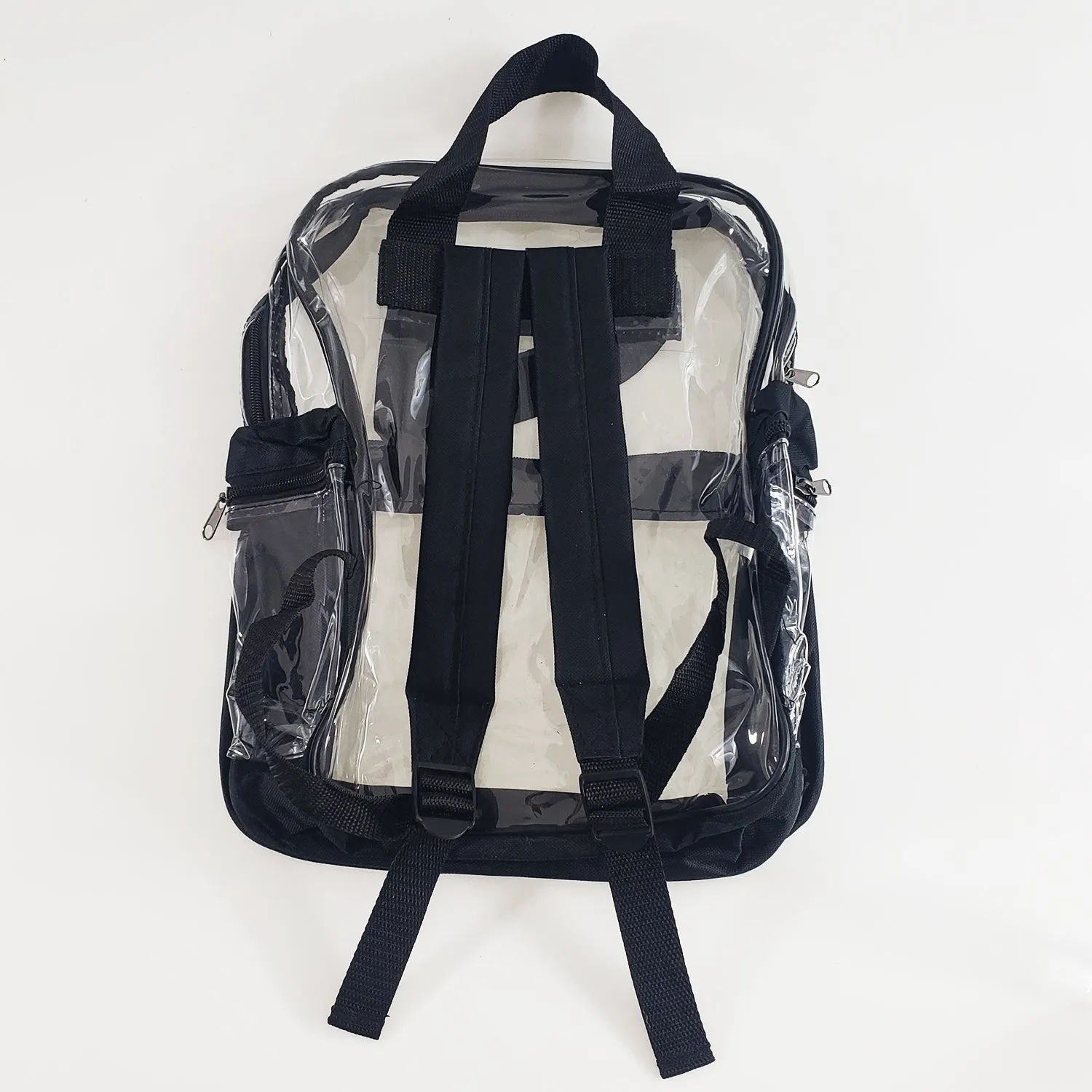 Heavy Vinyl Polyester Clear Backpack