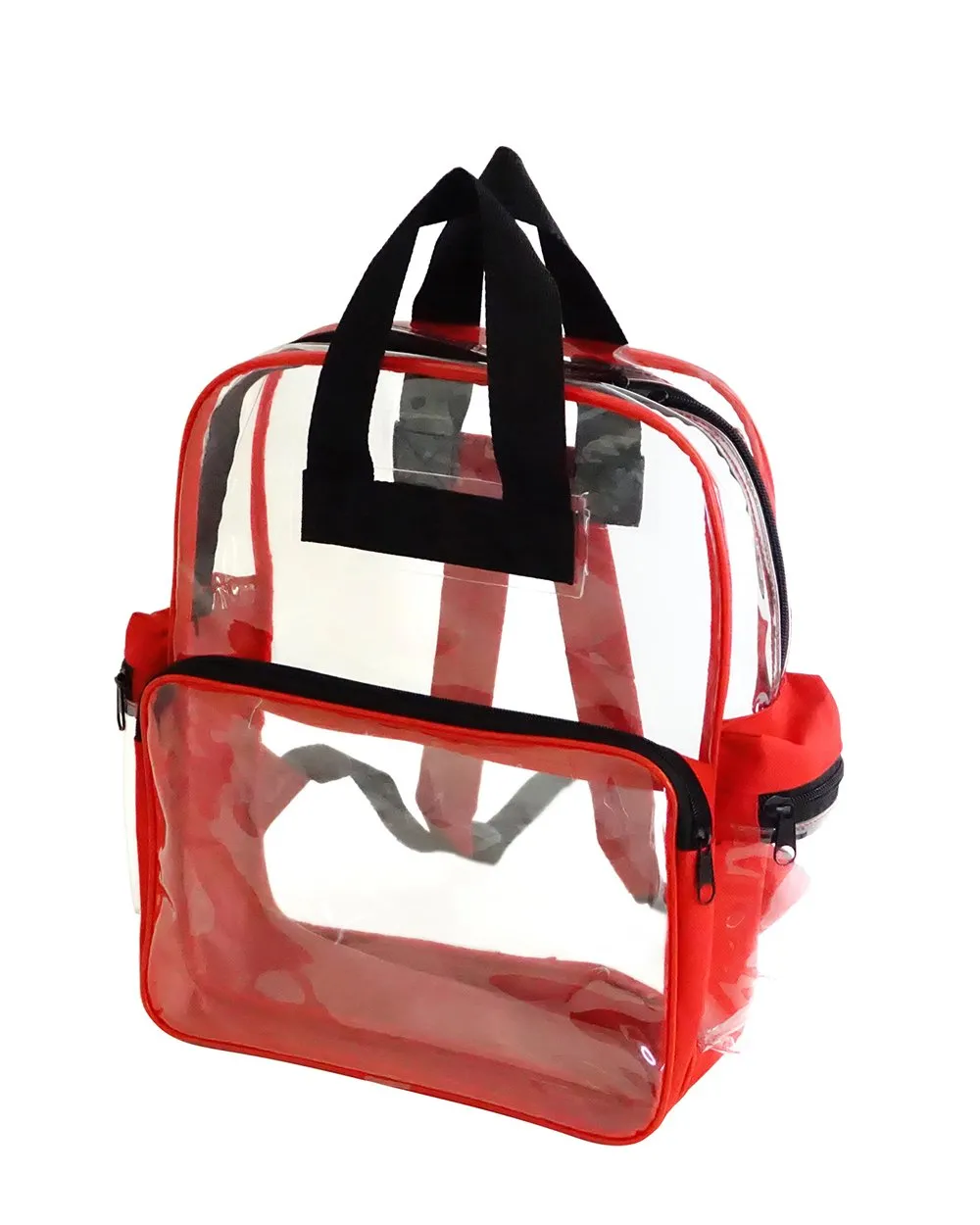 Heavy Vinyl Polyester Clear Backpack