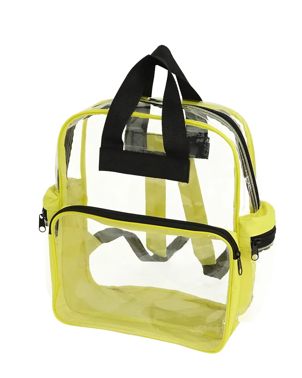 Heavy Vinyl Polyester Clear Backpack