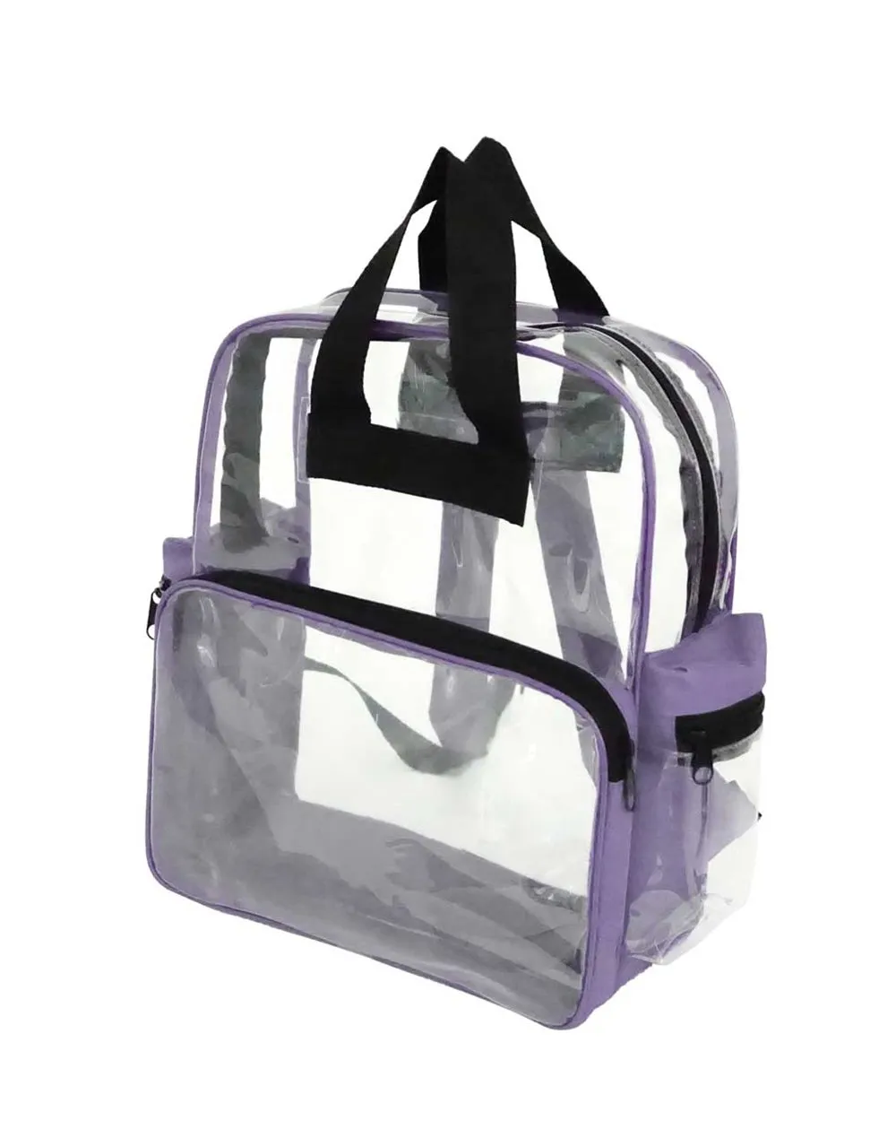 Heavy Vinyl Polyester Clear Backpack