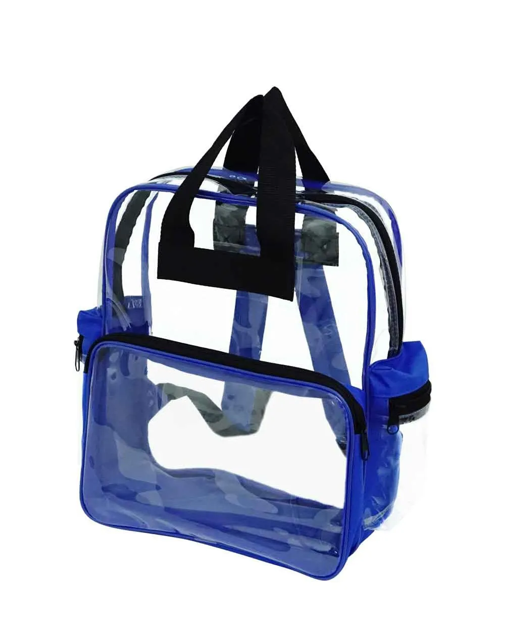 Heavy Vinyl Polyester Clear Backpack