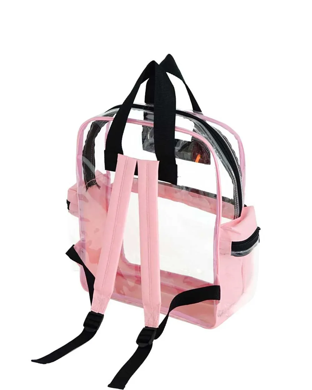 Heavy Vinyl Polyester Clear Backpack