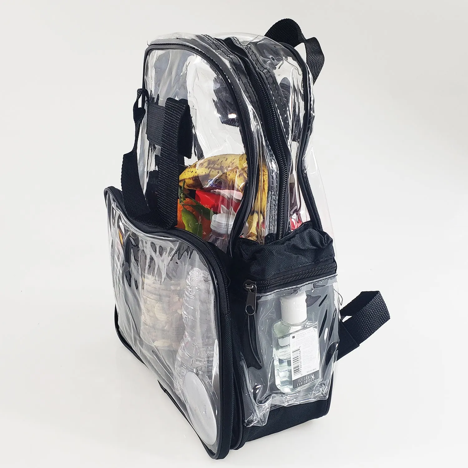 Heavy Vinyl Polyester Clear Backpack