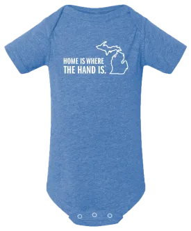 Home is Where the Hand Is Baby Onesie (CLOSEOUT)