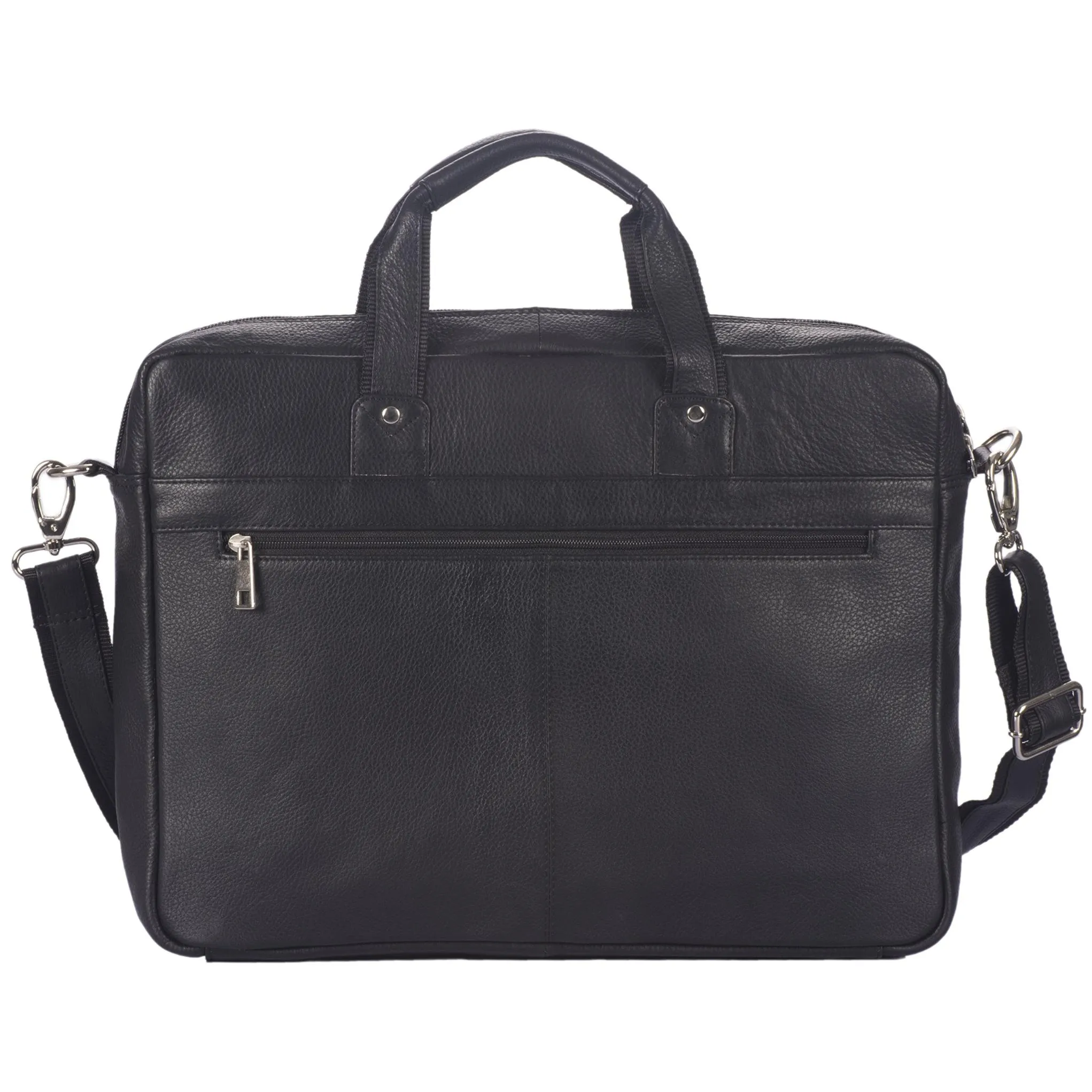 KENNICOT Leather Laptop Messenger Bag for Men