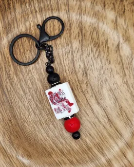 Keychain-Don't Mess with a Woman Who Knows How to Process a Crime Scene