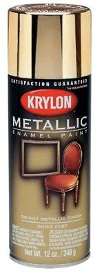 Krylon K01403 Metallic Paints, 11 oz Aerosol Can, Dull Aluminum, Metallic (6 Cans)