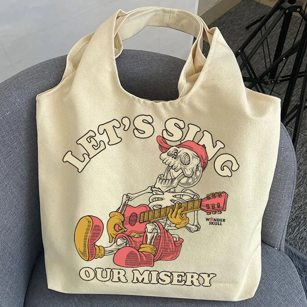 Let's Sing Our Misery - Premium Tote Bag