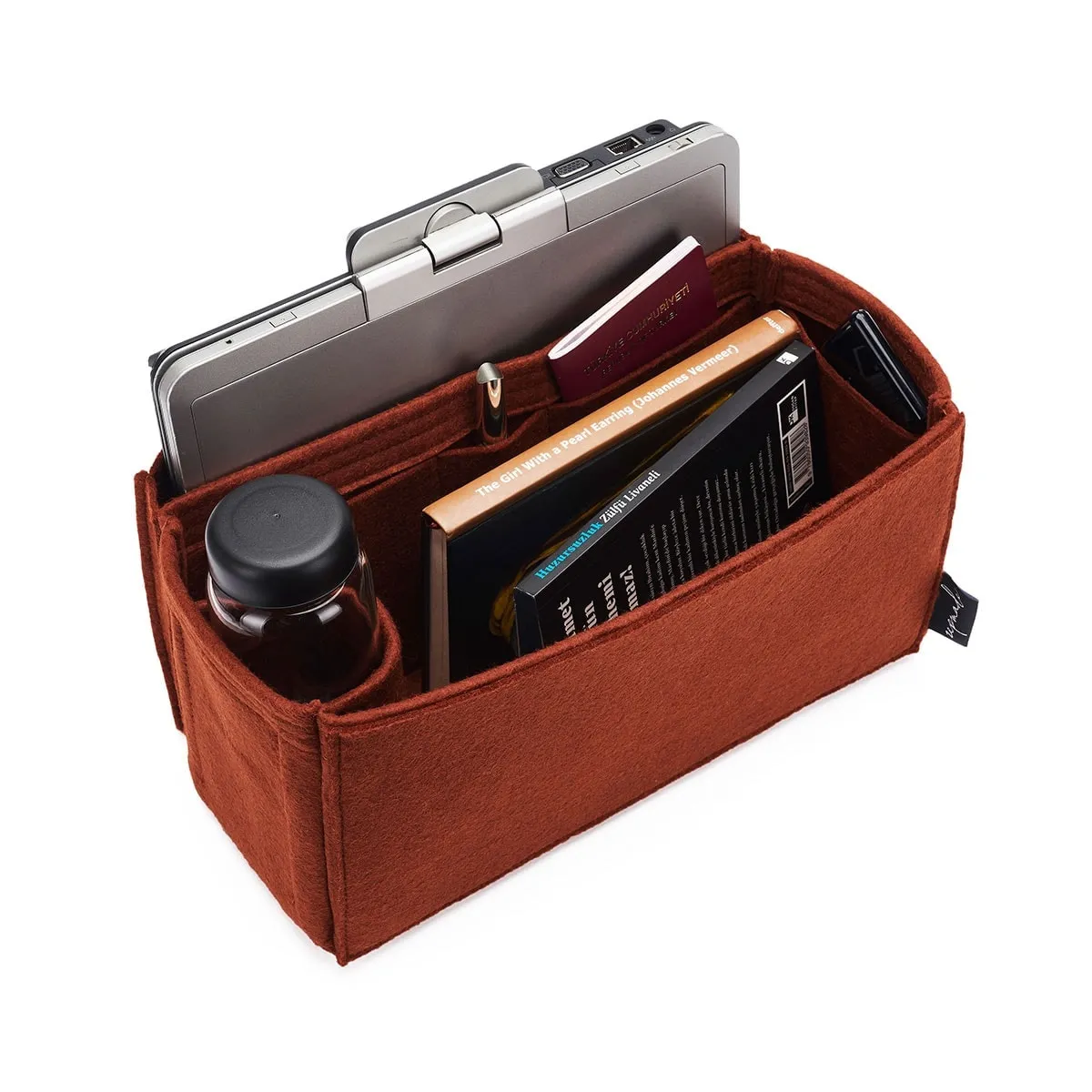 Louis Vuitton Tivoli GM Purse Organizer Insert, Bag Organizer with Laptop Compartment and Pen Holder