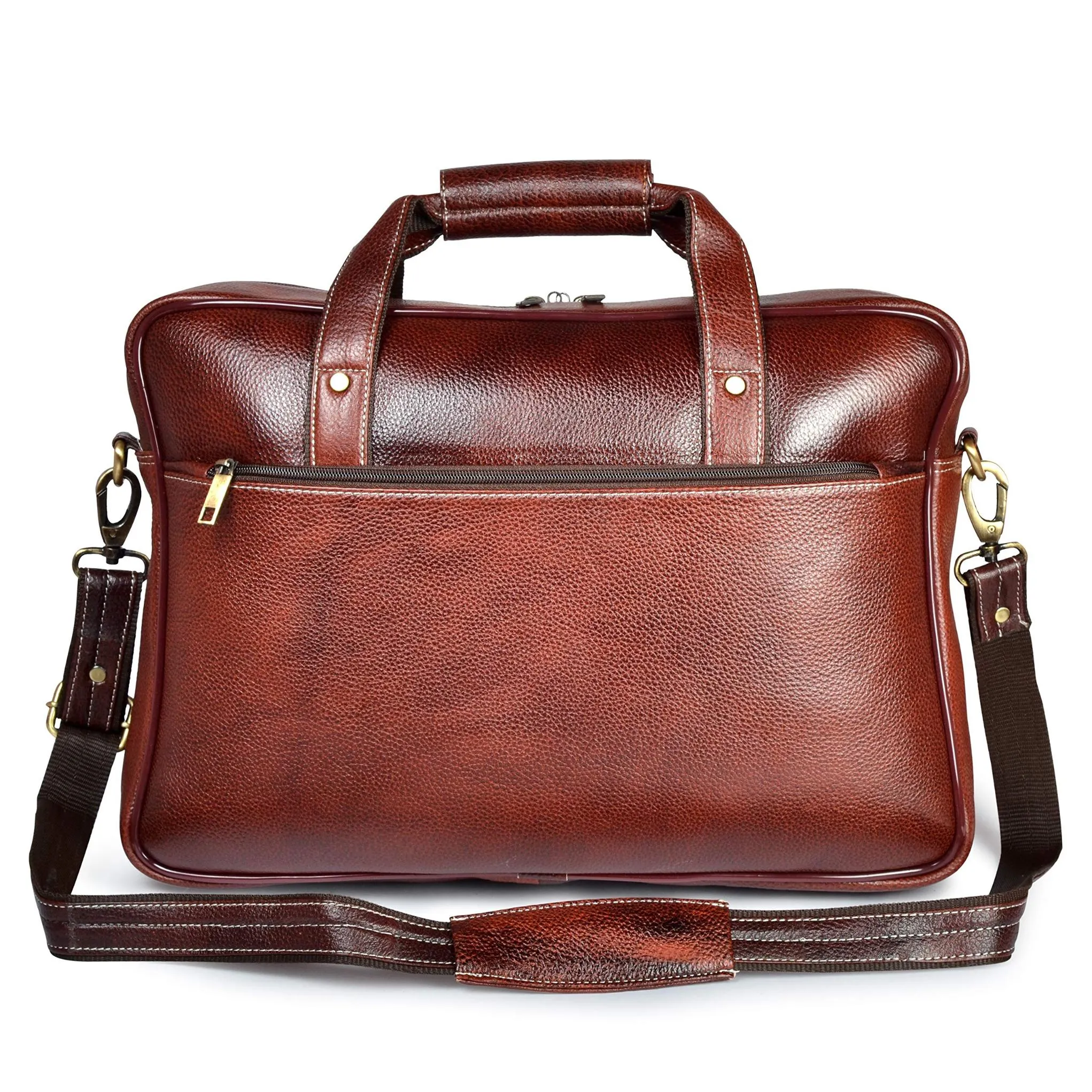 MARYLAND Leather Laptop Messenger Bag for Men