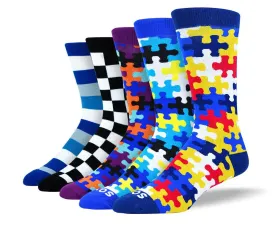 Men's Unique Mixed Unique Sock Bundle