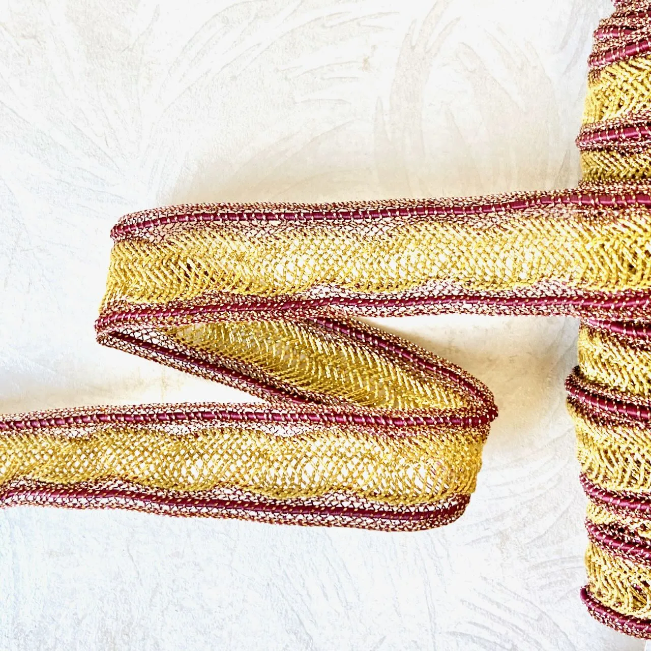 Metallic Weave Braid - Multiple Colorways