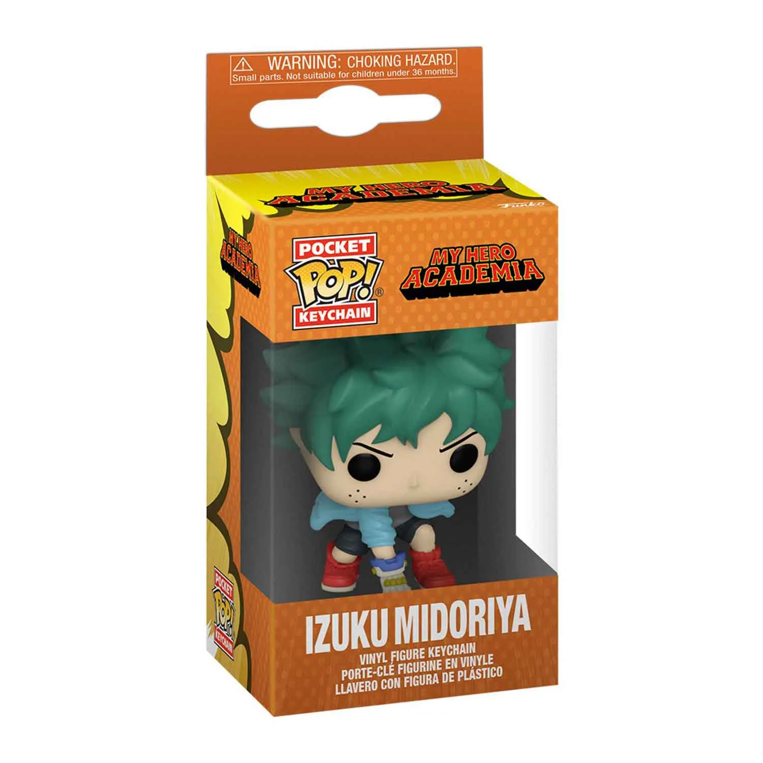 My Hero Academia Deku Izuku Midoriya With Gloves Pocket Pop! Keychain