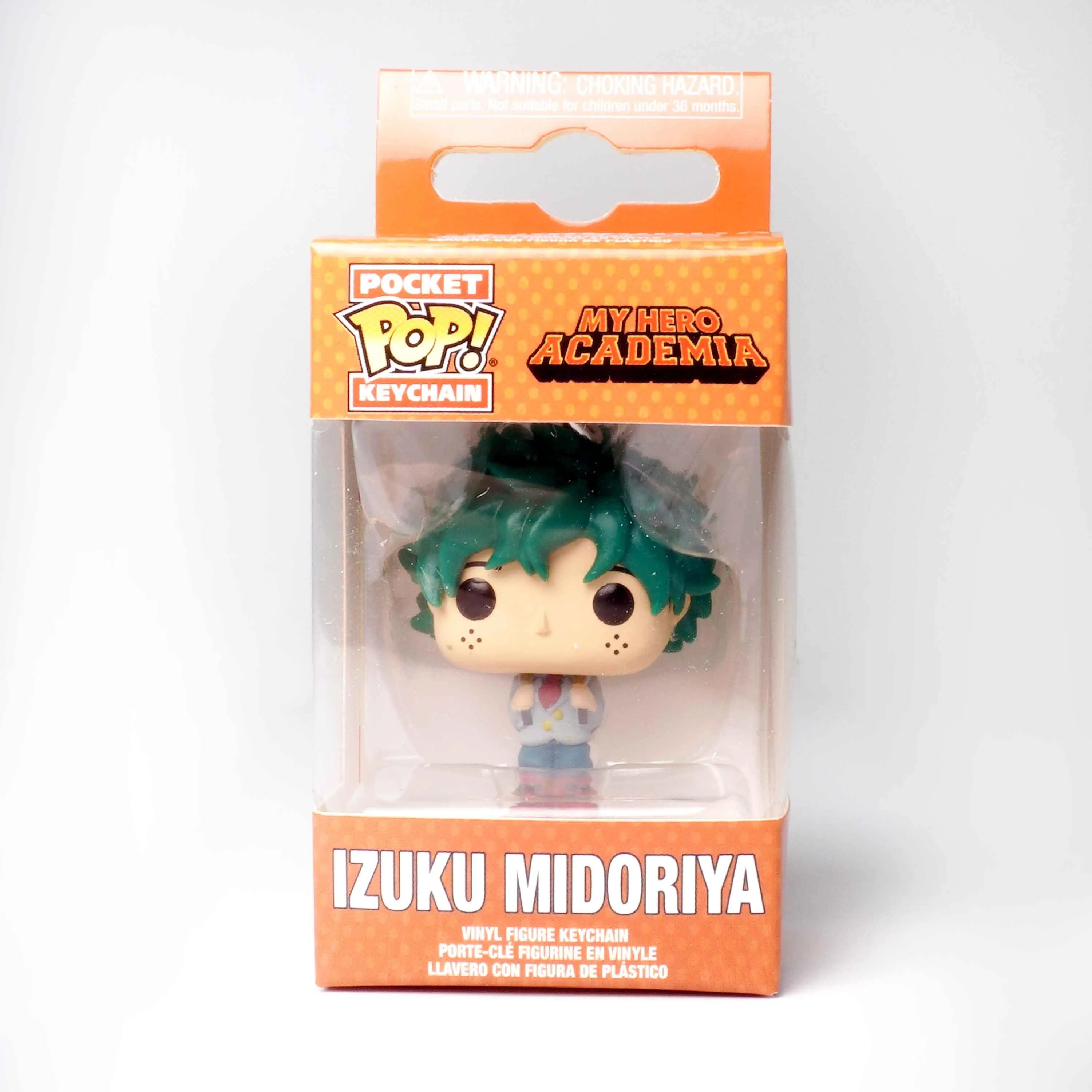 My Hero Academia Deku Uniform Pocket Pop! Keychain