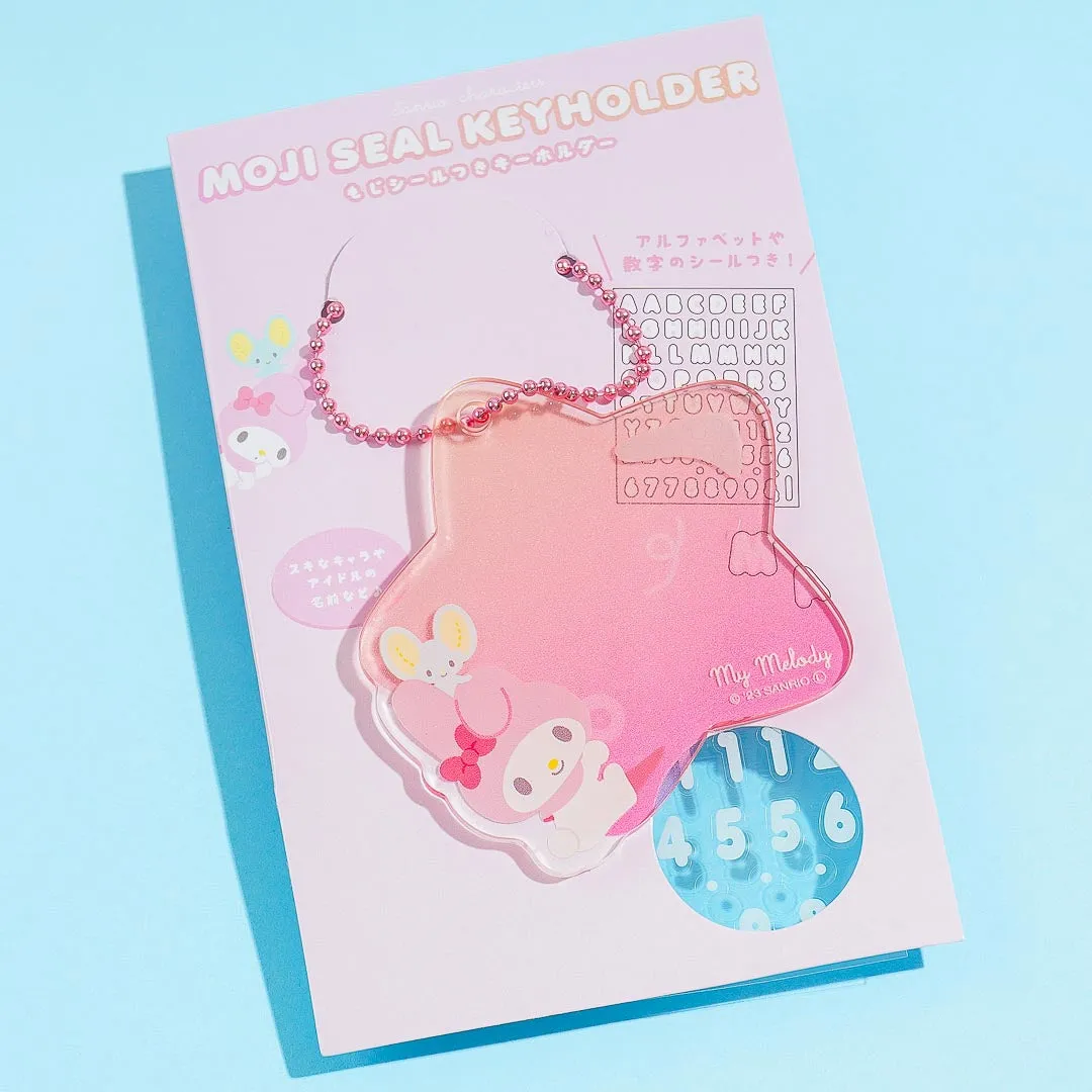 My Melody Letters & Numbers Star Key Holder