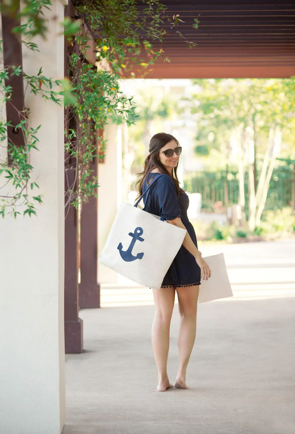 Nautical Canvas Tote Bags