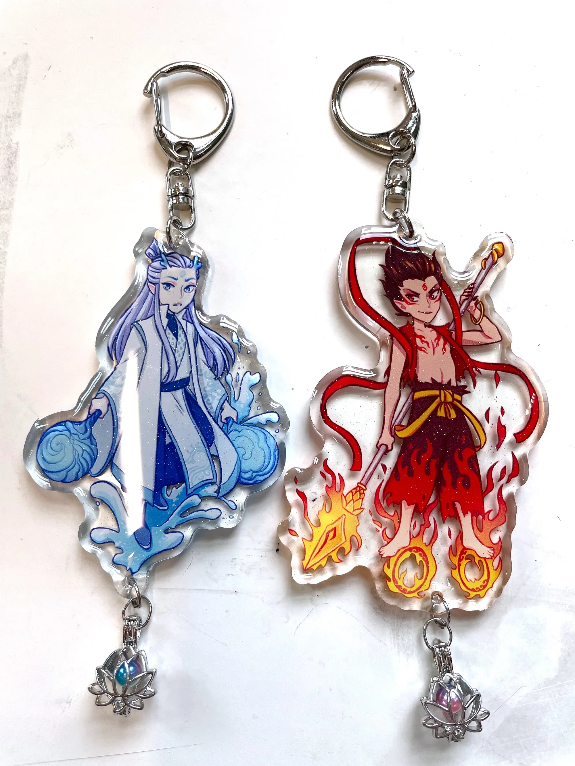 Nezha   Aobing Keychains