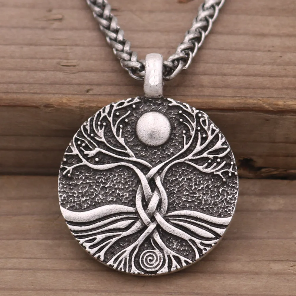 Norse Legacy Metal Necklace for Men with Unique Designs