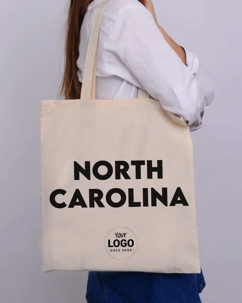 North Carolina Tote Bag - State Tote Bags