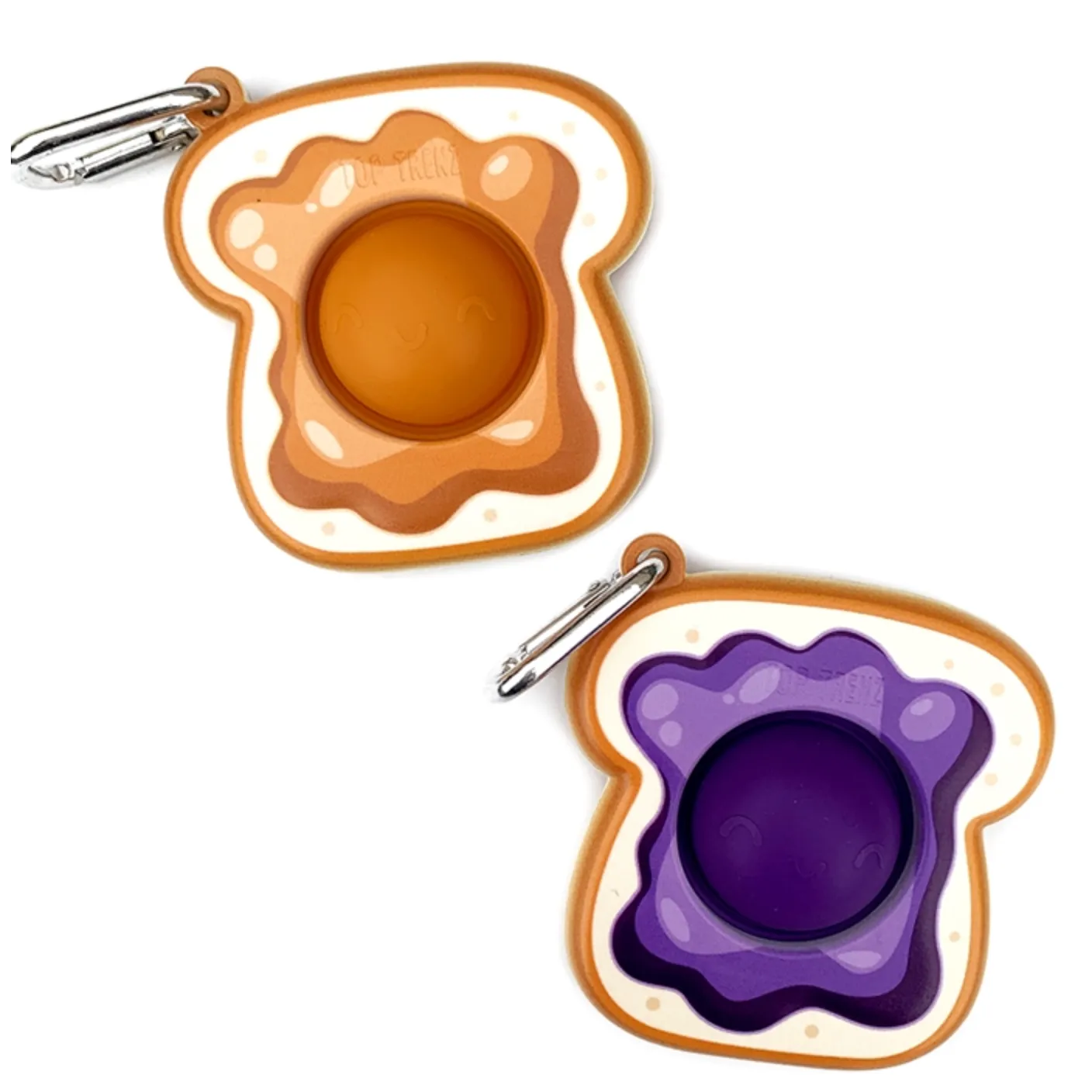 OMG! Mega Pop Best Friend Keychains - PB & Jelly ( Sold Individually)