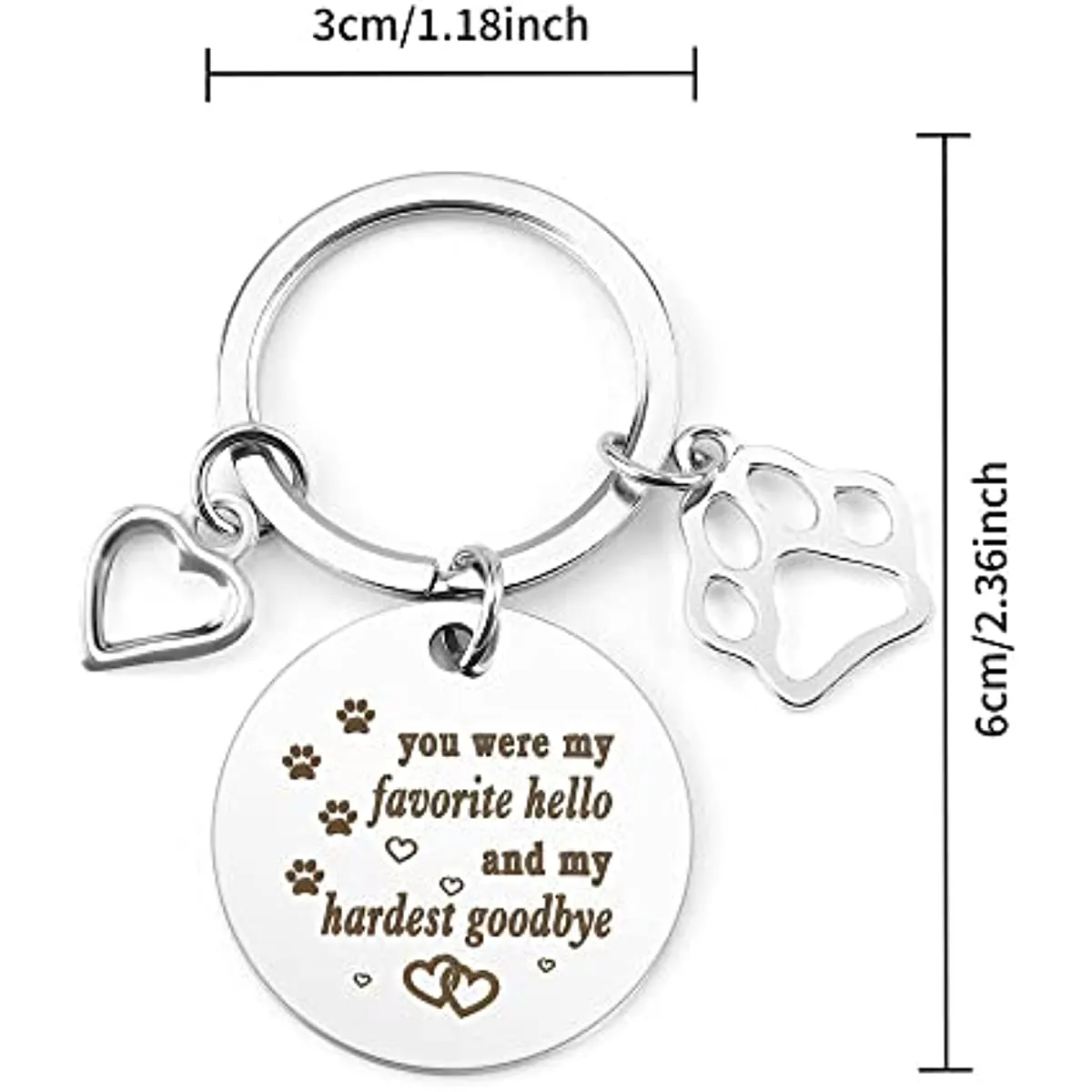 Pet Memorial Keychains A Special Tribute for Dog  Cat Lovers