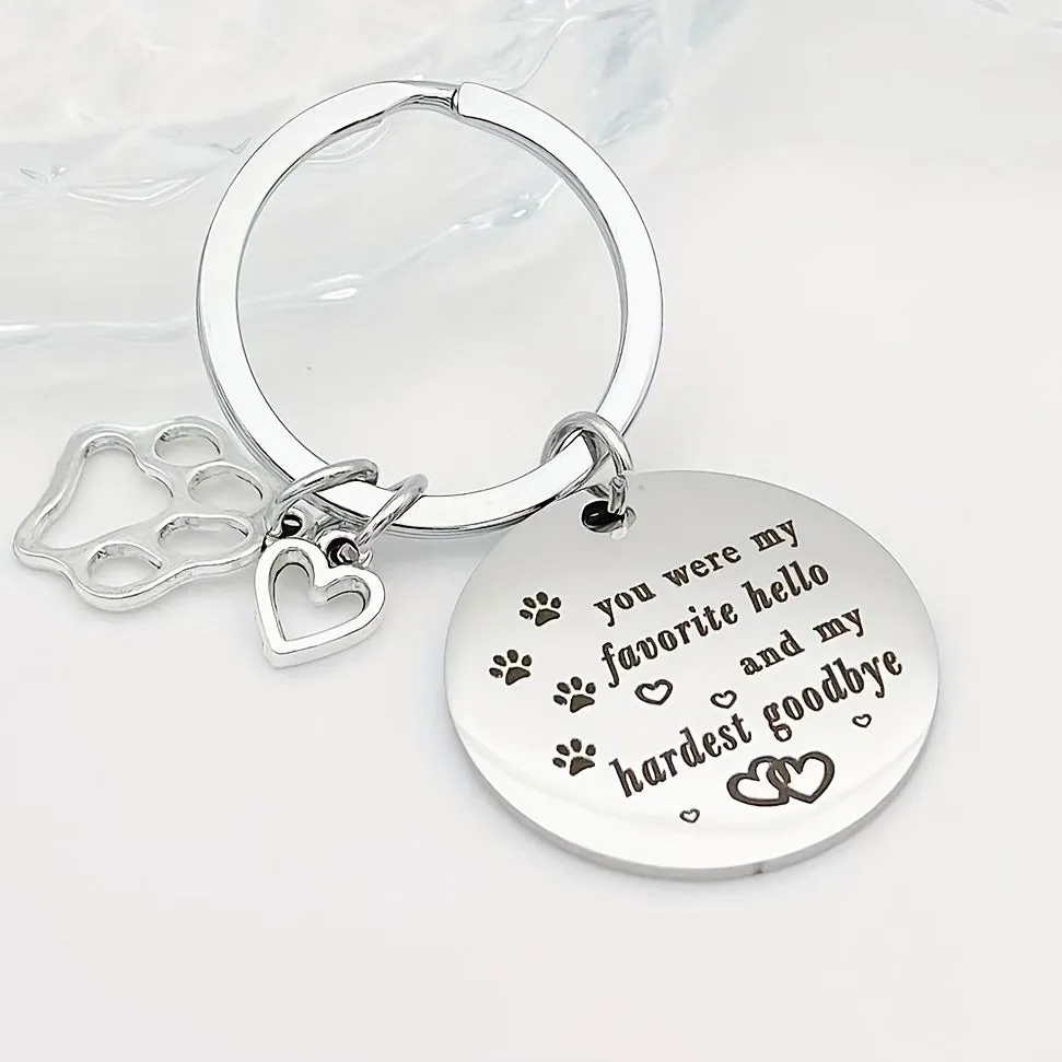 Pet Memorial Keychains A Special Tribute for Dog  Cat Lovers