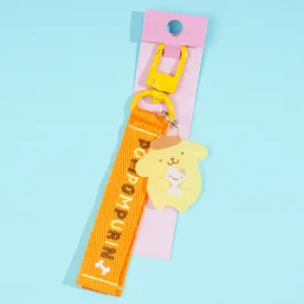 Pompompurin Embroidered Tag Key Holder