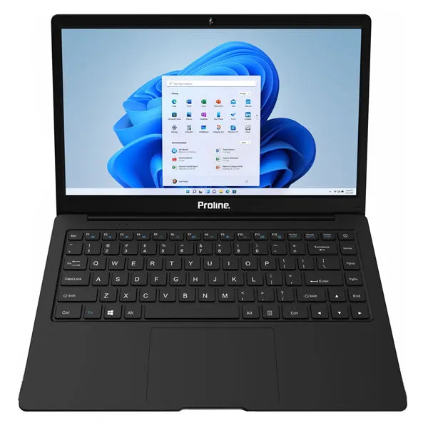 Proline | Thinline Intel Celeron | 14.1" HD | 4GB RAM | 128GB SSD - Black