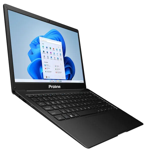 Proline | Thinline Intel Celeron | 14.1" HD | 4GB RAM | 128GB SSD - Black