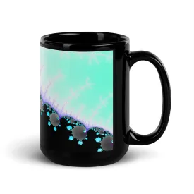 "Dreamy Way" Collection - Black Glossy Mug