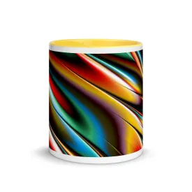 "Flame of Colors" Mug with Color Inside