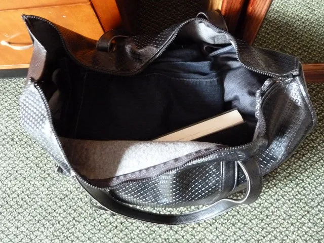 "No-Animal" Leather Huge Travel Bag