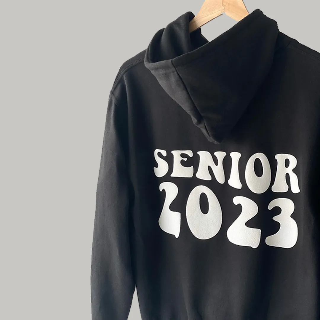 Senior Puff Printed Hoodie