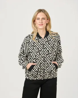 Shannon Passero Maze Print Jacket