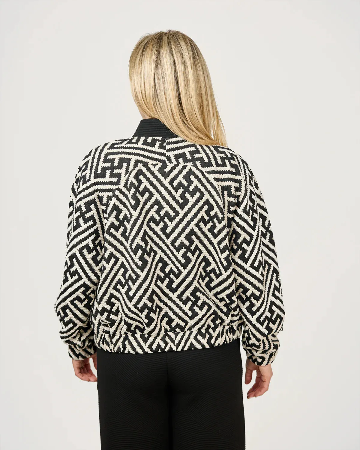 Shannon Passero Maze Print Jacket