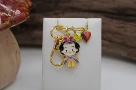 Snow white keychains