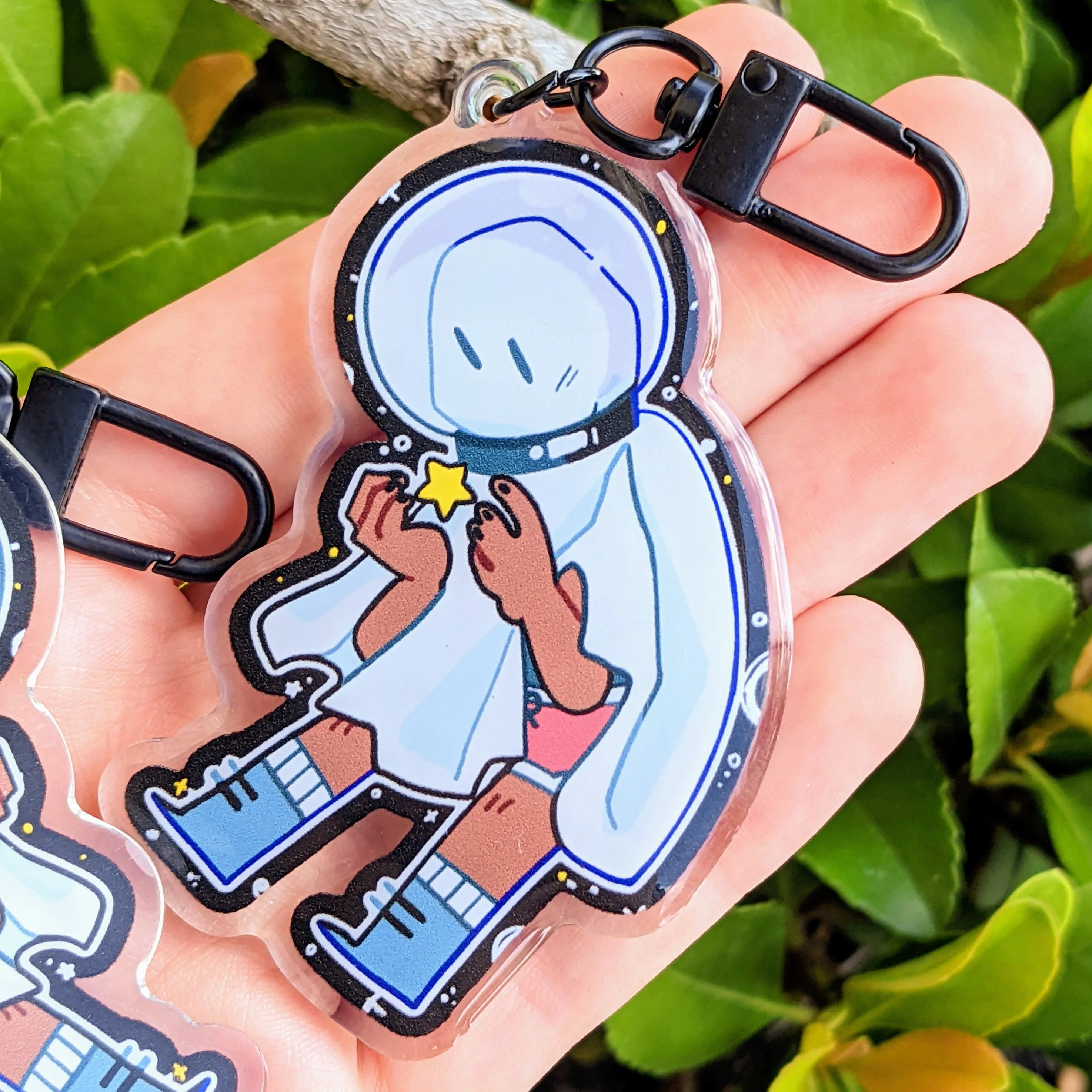 Space Ghost Keychains