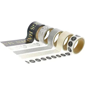 Teresa Collins - Washi Tape Tube 5 pack - Make It Happen*